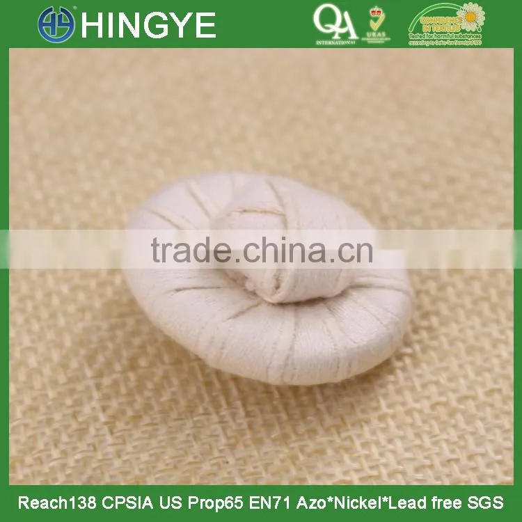New arrival fabric covered button for wholesale 15782