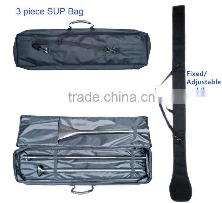 3 piece full carbon sup paddle adjustable