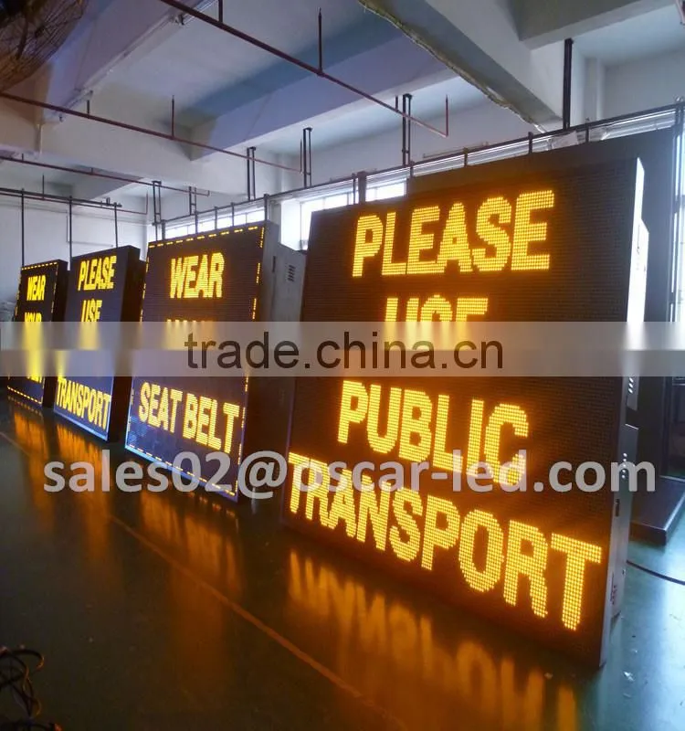 p10 smd football stadium perimeter advertising led screen display