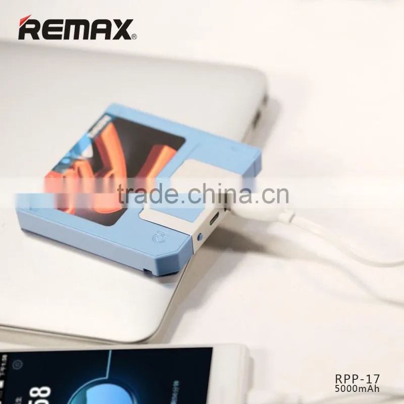 Remax Floppy Dish Design 5000mAh Power Bank For Samsung S5 S6 Universal Portable Charger External Battery For iPhone 6 TB-0387