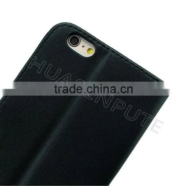PU Flip Leather Case For iPhone6S Plus,PU Wallet Leather Case For iPhone6S Plus