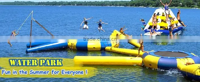 Customize inflatable water park rotate for water game