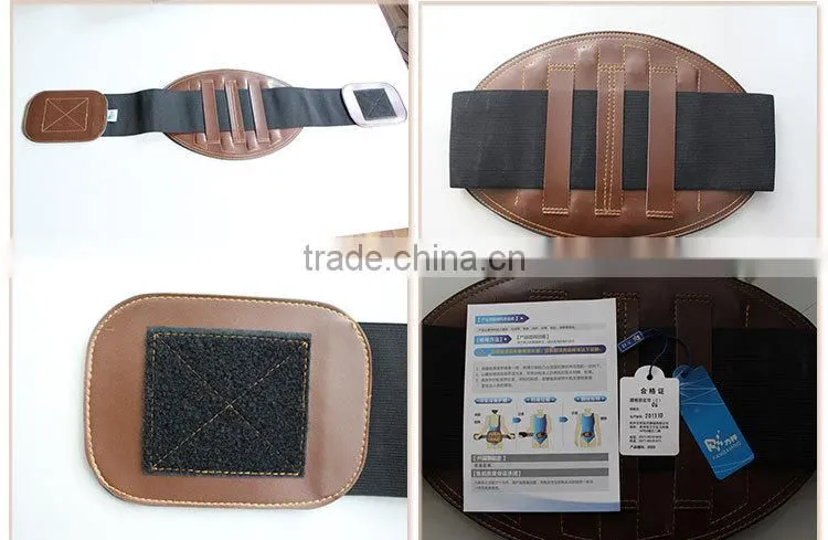 2014 High Quality Medical waist support belt with steel bar