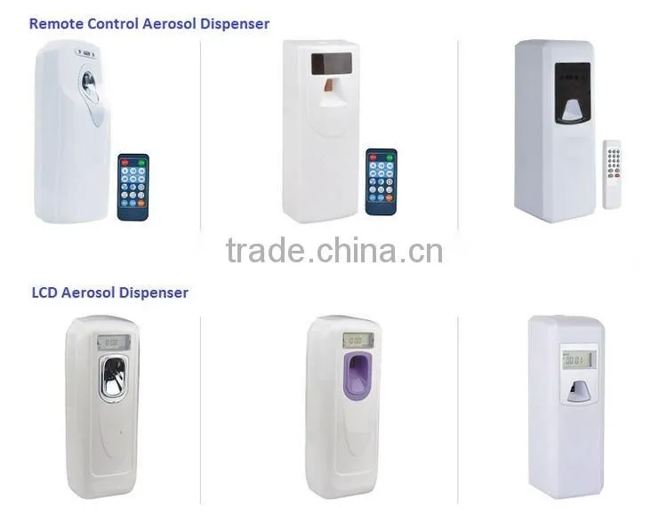 wall mounting white & chrome commercial automatic air fragrance dispenser