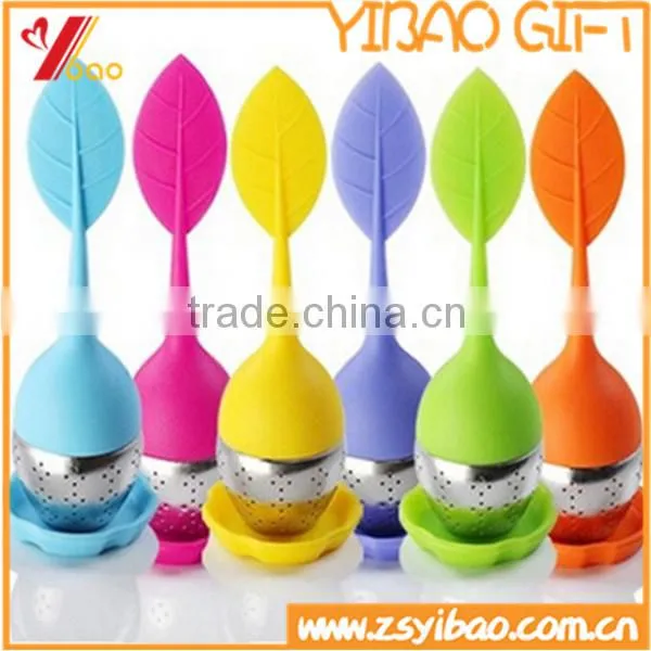 Silicone Tea Infuser With Leaf