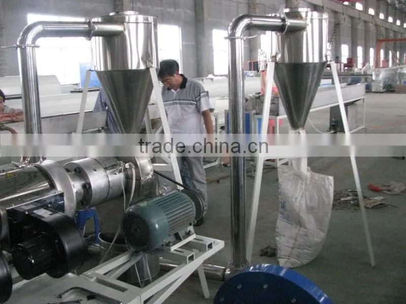 2013 new design well performance pvc granule making machine