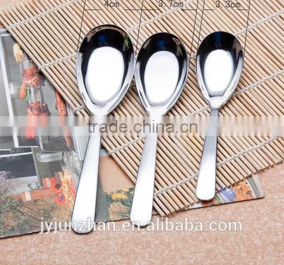 Stainless Steel thailand spoon made by Jieyang Junzhan factory -- high mirror polish