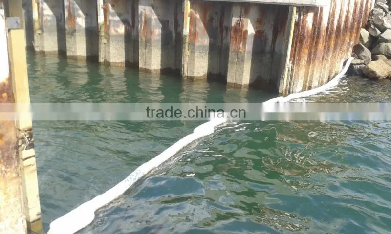 Oil and Fuel Absorbent Booms For Hydrocarbon Spills-12.7cmx3m