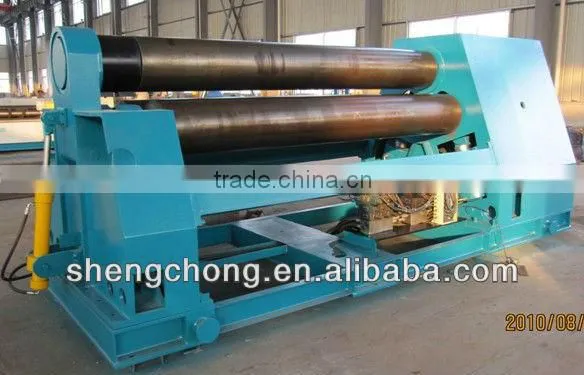 china supplier W11S mobile roller levels on three-roll china supplier rolling forming machine plate roller W11S 30*2500