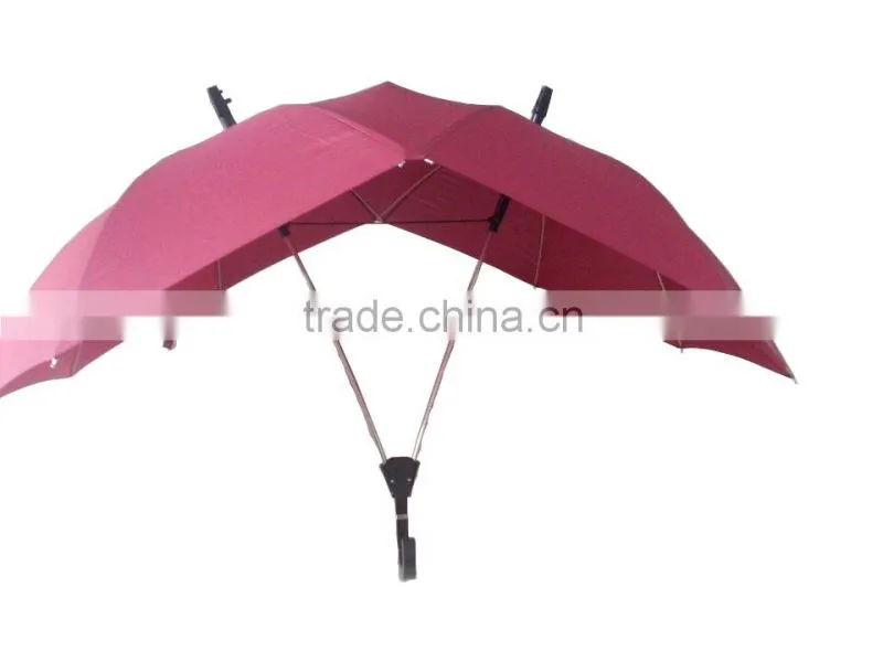 high quality unique cheap big straight sweet couple outdoor umbrella china