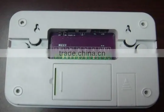 2013 433Mhz Big LCD Display GSM PSTN Dual network Wireless Sensor Intelligent Burglar Security GSM Alarm System in Shenzhen