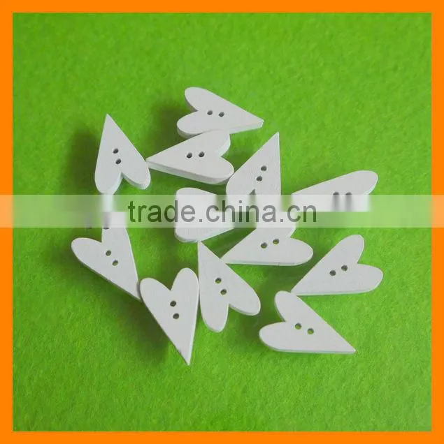 Tree Shape 2 Holes Wooden Button