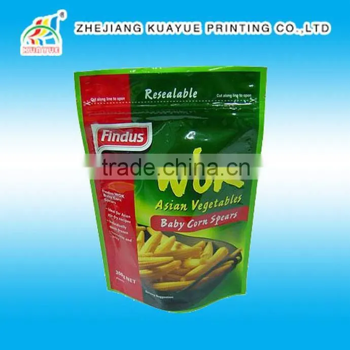 Customized New High Quality Standup Food Pouch with Zipper