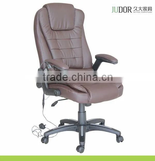 Brown color high back office massage chair/china massage chair