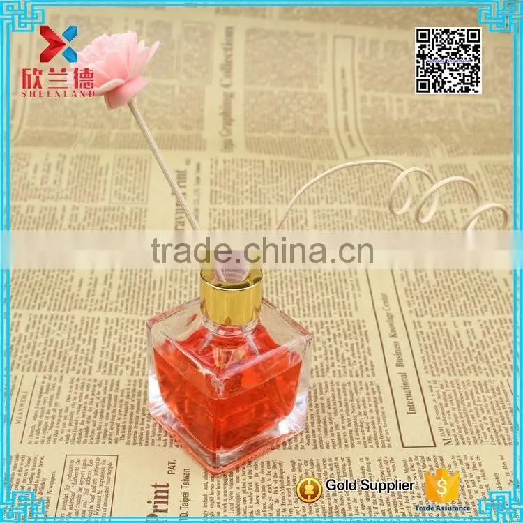 Hot Sale 110ml classical square aroma scented diffuser bottle