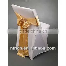 wholesale cheap and high quality folding chair cover/chair cover for wedding banquet