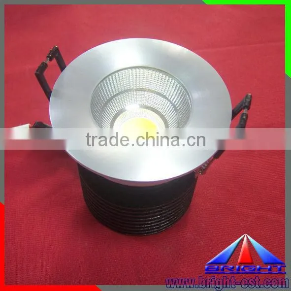 White COB Dimmable 5W LED Ceiling light,white LED ceiling light, LED down light
