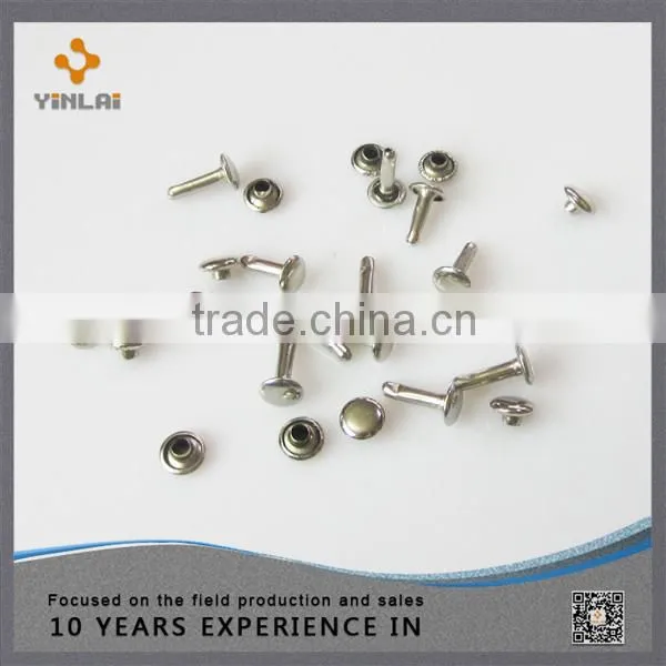 8mm metal double cap rivet