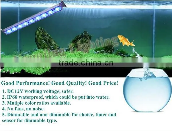 45w best DIY aquarium led light simulate thunder storm 4 channel aquarium light system