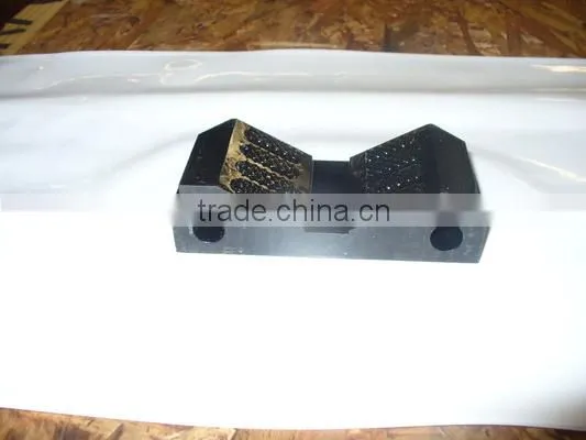 carbide replacement inserts for chuck jaws in diamond drilling