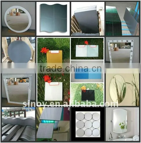 float silver mirror sheet, beveled silver mirror bath mirror