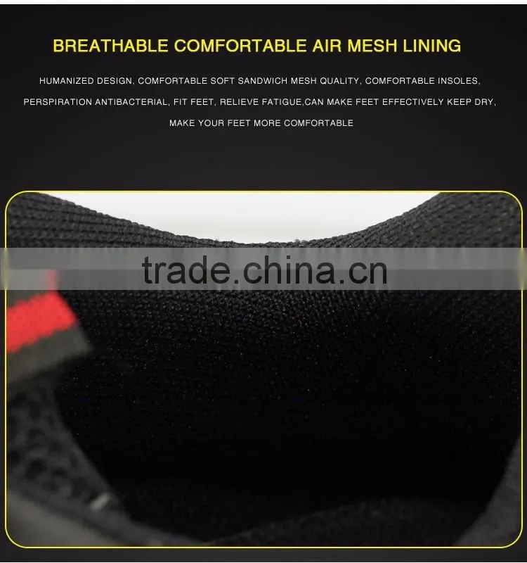 2016 new design waterproof and breathable outdoor safety shoes