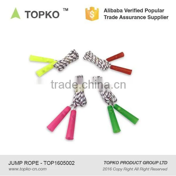 TOPKO crossfit adjustable speed handle skipping jump Rope bearing adjustable gym equipment jump rope