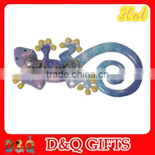 2015 New Design Poly Resin Lizard Madrid Tourist Magnets
