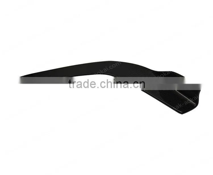 Universal Bumper Lip Spoiler Carbon Fiber Splitter Flap Cupwings