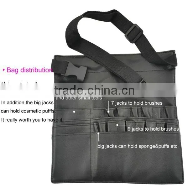 Professional makeup artist bag makeup brush belt