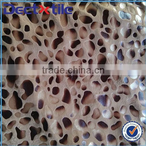 Hot stamping flocking fabric stamp fabric from curtain/home textile/sofa/upholstery