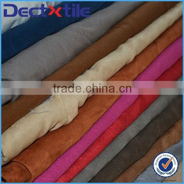 China textiles factory plush toy fabric on sale with high quality