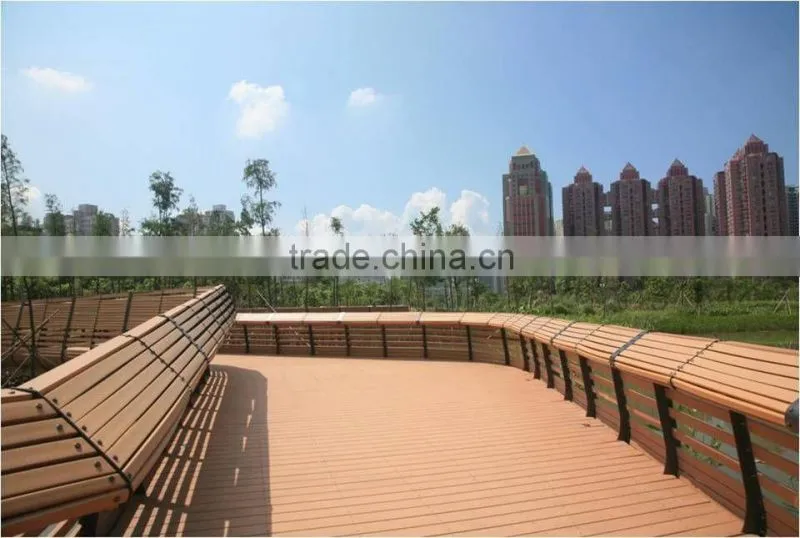 JFCG Anti-flaming WPC Material Outdoor Fence Pathway Fence