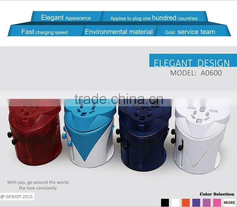 2016 Best Price High Quality Universal Travel Adapter Socket 110-250v