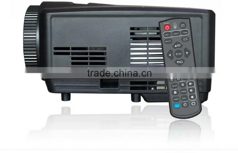 3600 ANSI Lumens DLP High Definition Mini Projector Home Theater Projector 1080p Supported for Party Movie Business Education