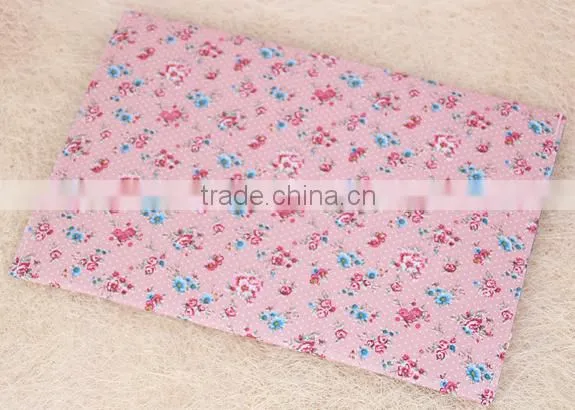 2016 hot sale Lovely flowers cotton A4 document bag