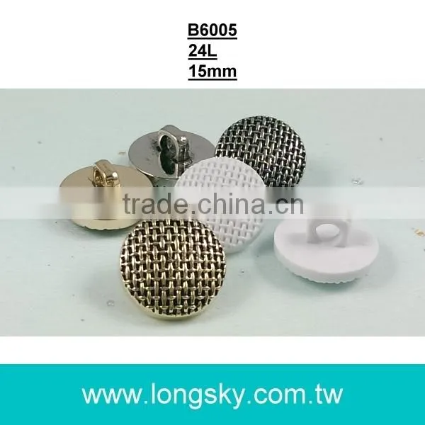 (#B6018/11mm) anthentic plated plastic knot type small buttons for dress
