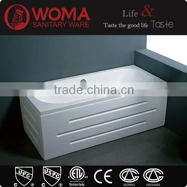 Q109 bathtub 2015/ round freestanding bathtub/ simple acrylic bathtub