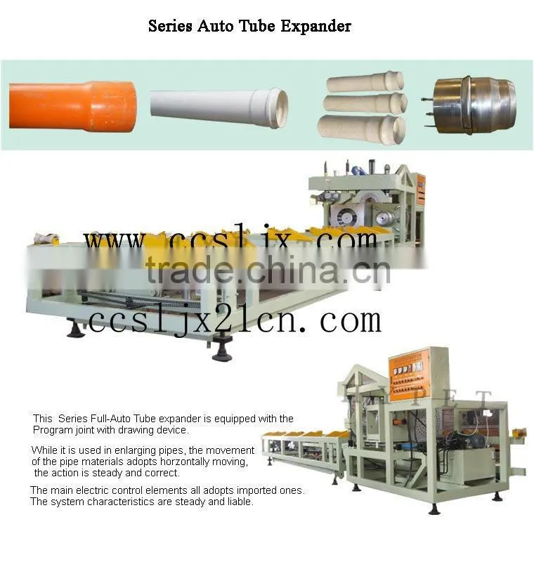 High performance pvc pipe belling machine