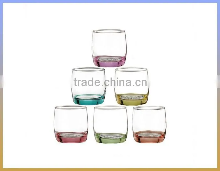 wholesale high quality competitive price The bright material glass drinking bottle set