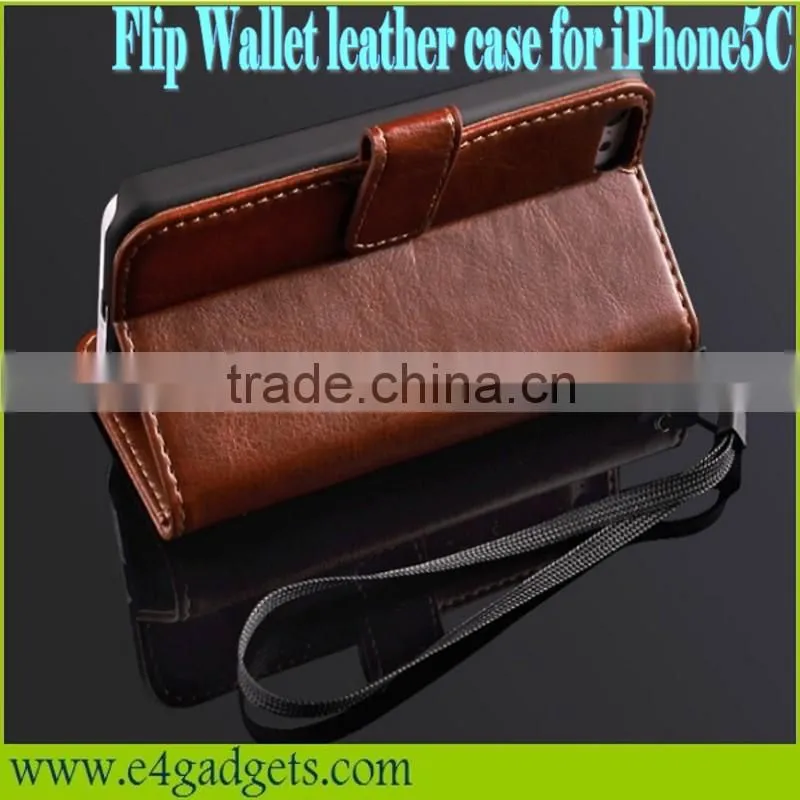 2013 Hot selling new cases For iphone5c stand case with card slot