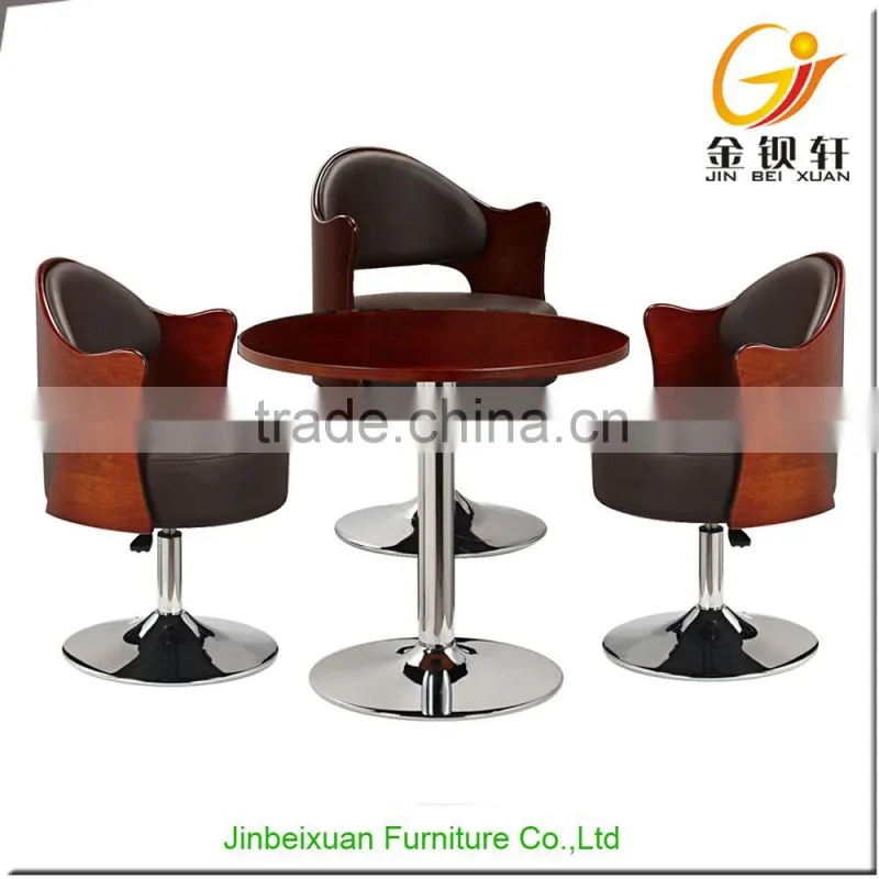 Bentwood swivel bar chairs set JA-51