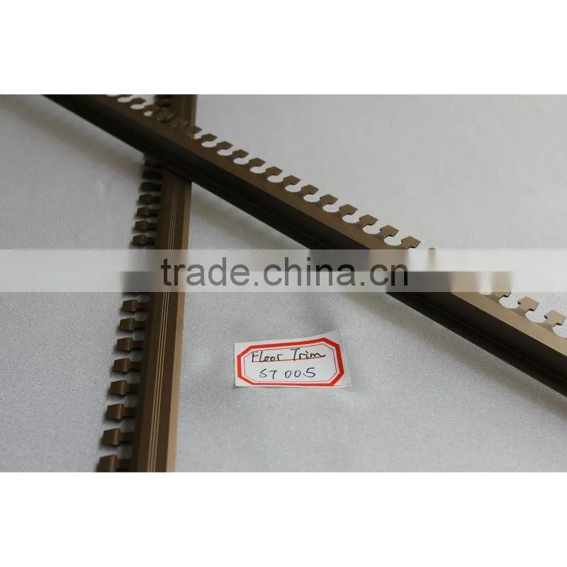 Aluminum tile trim