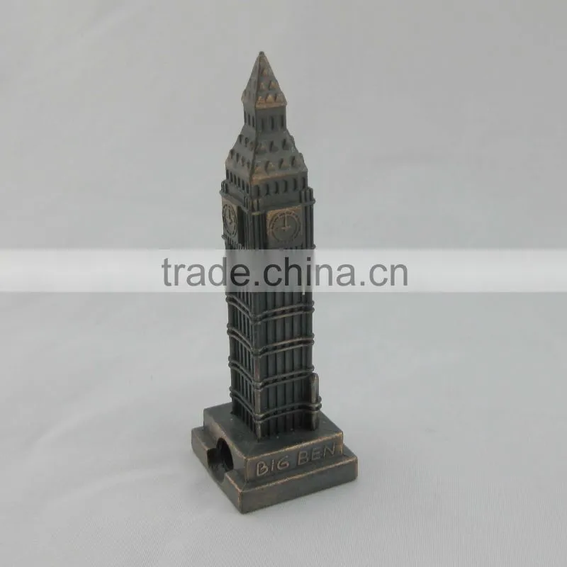 YL299OEM pencil sharpener 3D big ben souvenirs,London's big ben gifts,diecast metal big ben