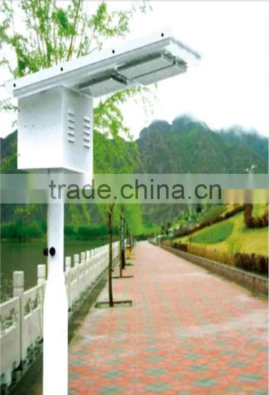 Solar street light--LED,PIR control,large lighting area
