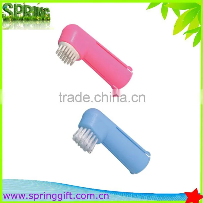 3 in1 finger Pet Brushes Dog Cat Teeth Care Toothbrush in blistercard