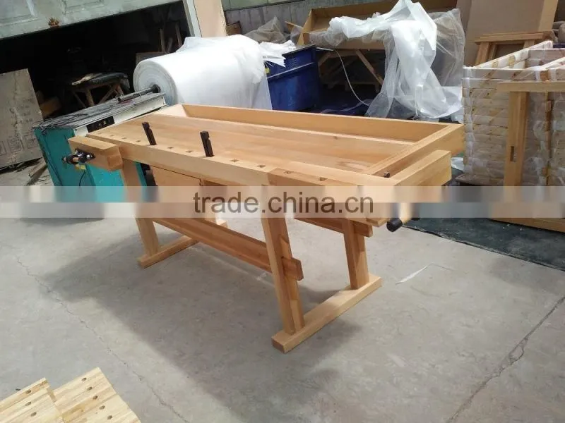 Pine jewelry table cabinet