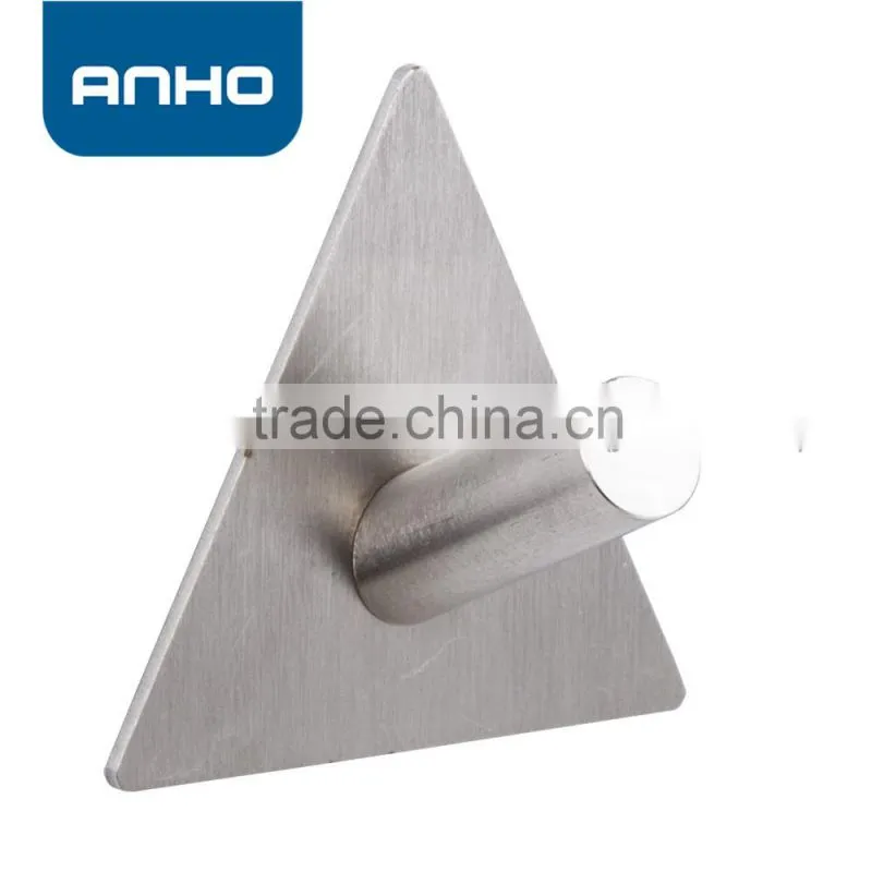 Anho household single stainless steel stick hook for hat or clothes