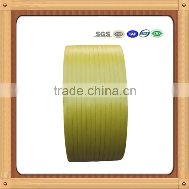 automatic yellow colour plastic pp material strapping band