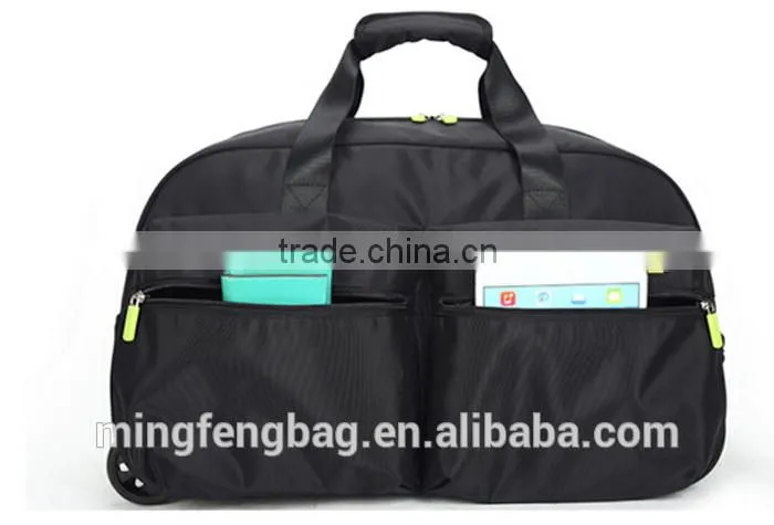 Custom High Quality Fashionable Multifunction Waterproof Large Capacity Tote Travel Trolley Luggage Bag